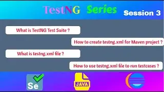 What is TestNG Test Suite | How to Create & use the TestNG.xml file to run Single/Multiple testcases