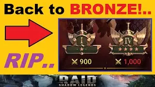 Back to *BRONZE!*.. Looking @ My Account after Not Playing for Months!.. (RAID: Shadow Legends)