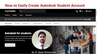 How to Easily Create Autodesk Student Account in 2025