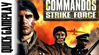 Commandos: Strike Force PC Gameplay Tour لعبة كومندوس سترايك فورس الرائعة