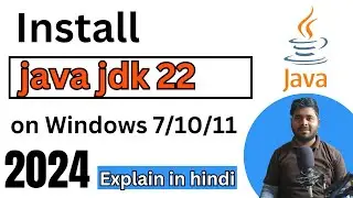 How to Install Java JDK 22 on Windows 7/10/11 | 2024 #java #windows