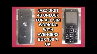 jazzX Digit4G  all Sim Unlock Done With Avengers AndroidMTK