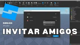 Como INVITAR a un AMIGO a construir en ROBLOX STUDIO 2024 I TUTORIAL COMPLETO