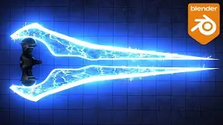 Blender Tutorial - How to Create an Energy Sword