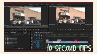 10 Second Tips: Crop Video Clip in Premiere Pro CC
