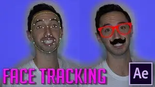 How to do Face Tracking, Facial ID, with After Effects (iPhone X features) Tutorial