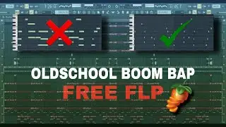 Old School Boom Bap Type Beat Tutorial 2021 [FREE FLP] In FL Studio