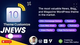 JNews WordPress Newspaper Magazine Blog Theme Customize 2022