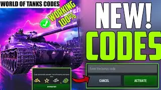 NEW CODES⚠️World Of Tanks Blitz Bonus Codes - WOT Blitz Codes  - wot Codes  2024