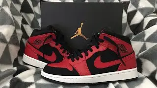 Air Jordan 1 MID “REVERSE BRED” - Review + on Feet