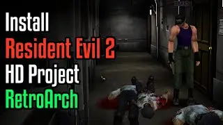How to Install Resident Evil 2 Seamless HD Project in Dolphin in RetroArch (GameCube Emulator)