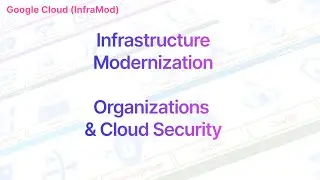 Google Cloud Infrastructure: Organizations and Cloud Security (InfraMod)