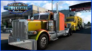 ATS 1.47 | Peterbilt 389 na Cegonha Puxando Caminhões Kenworth | American Truck Simulator