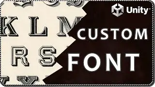 How to add a CUSTOM FONT to use it with TEXT MESH PRO in Unity