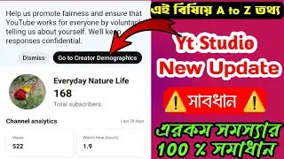 Help us promote fairness and ensure that YouTube works for everyone | Go to Creator Demographics