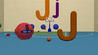 Learn the Letter J - 360° 3D VR Animated Kids Video