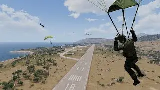 Arma 3 Editor - How to let AI paradrop out of a plane or heli