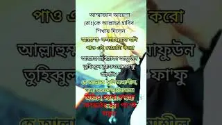 আম্মাজান আয়েশাকে আল্লাহ হাবিব শিক্ষা দিয়েছিলেন এই দোয়াটা #shorts #viral #vairalshort #video #i