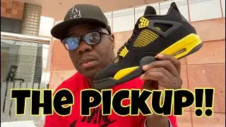 PICKING UP THE 2023 AIR JORDAN 4 “THUNDER” aka VERY EASY SLEEPERS