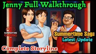 Jenny Full Walkthrough | Summertime Saga 0.20.1 | Jennys complete Storyline