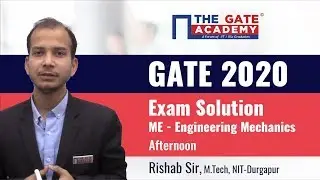 GATE 2020 Answer Key with Solutions for ME-2 | Engineering Mechanics (Memory-Based, 4Qs)