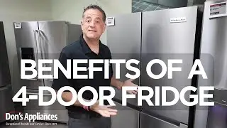 Benefits of 4-Door Refrigerators | Why Choose 4-Door Fridges