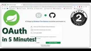 How to Add OAuth 2 0 in Spring Boot (Github) Step by Step in 5 minutes