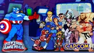 A Capcom Salute to Captain America