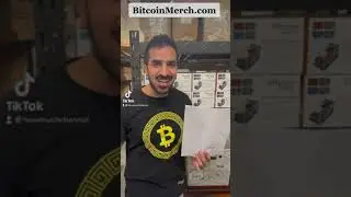 I just got an order on Bitcoin Merch! 