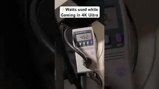 How many Watts my Gaming PC uses gaming in 4K Ultra with RTX 4090 and 12900K