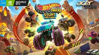 Hot Wheels Monster Trucks: Stunt Mayhem Gameplay Acer Nitro 5 GTX1650 i5 9300H 16GB RAM