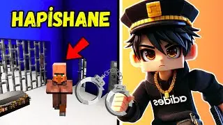 👮‍♂️MINECRAFT HAPİSHANESİNİ İNŞA ETTİK😱MUHAMMET EFE ARI🐝ARIGİLLER🐝MINECRAFT🐝AYŞEM ECE ARI