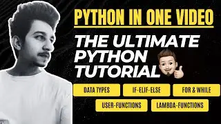 🐍 Python in ONE Video : The Ultimate Python Tutorial 🐍