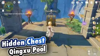 Hidden Chest  [qingxu pool luxurious chest][Nameless Treasure] Genshin Impact]