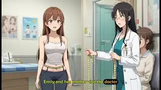 Her Body Keeps Growing! Can She Stop It? Voiceover Comic TG TF Voiceover Comic Dub giantess stories