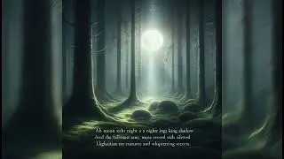 moon at night
