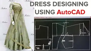 DRESS DESIGNING USING AUTOCAD | CUSTOMIZING AUTOCAD | LEARN VISUAL LISP
