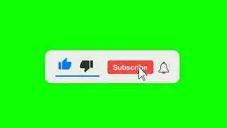 YouTube Animated Screen LIke, Share & Subscribe Button with bell icon sound || No Copyright Free :11