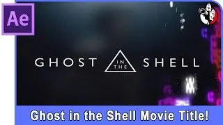 After Effects title template Tutorial - Ghost in the Shell movie title
