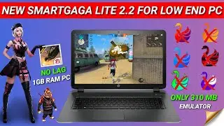 New Smartgaga Super Lite 2.2 Best Emulator For Free Fire Low End PC | 1GB Ram Without Graphics Card