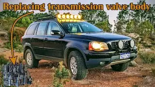 Volvo XC90 TF80-SC transmission valve body replace