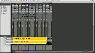 Pro Tools Tutorial - Exploring the Mix window