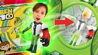 СОБЕРИ СВОЕГО ПРИШЕЛЬЦА! ДАНЯ И РАСПАКОВКА BEN 10 ALIEN CREATION CHAMBER!