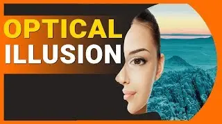 how to create an optical illusion using Photoshop: Like the Bull TV Show Logo