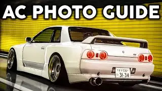 How To Take REALISTIC Screenshots In Assetto Corsa!! - AC Photo Guide