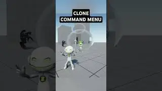 Control echo echos clones with a command menu! #unrealengine #ben10 #gamedev