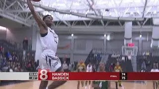 Bassick edges Hamden, in high school boys' basketball tournament