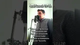 Araf Suresi 23-26 Ayetler
