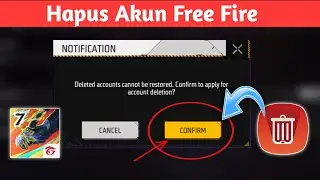 Cara Hapus Akun Free Fire Permanen || Hapus Akun Garena Free Fire