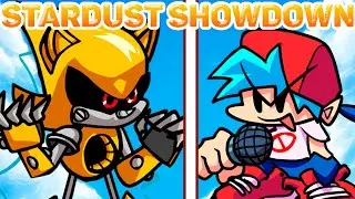 Friday Night Funkin' - VS Mecha Sonic | Stardust Showdown (FNF Mod Hard/FNF Sonic mod)
